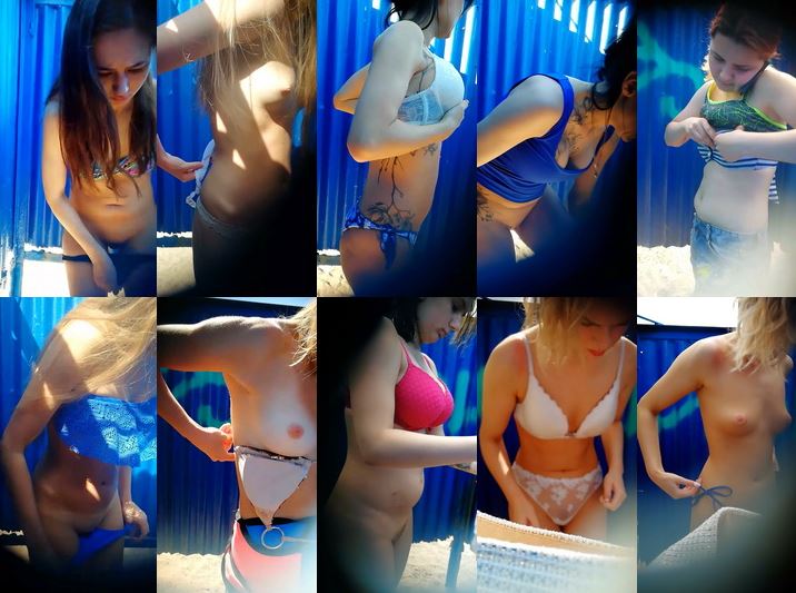 SpyIrl voyeur videos 79 â€“ 81 beach cabin changing room hidden camera -  Majav.org